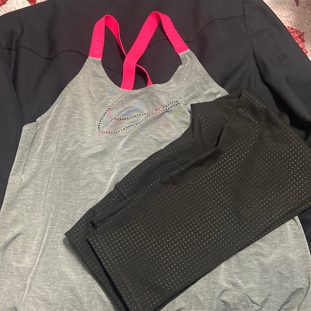 Brand New Black And Grey Fitness Set